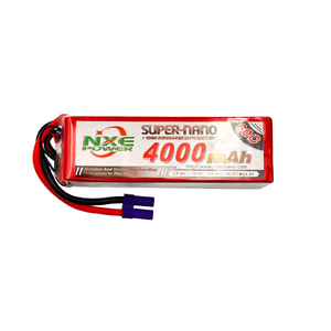 NXE 6S 22.2V 4000mAh 60C LiPo Battery Soft Case w/ EC5 Connector