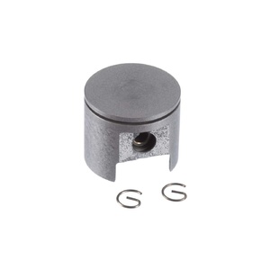 Piston with Pin Retainer: DLE-40cc Twin (40S20)