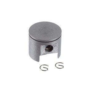 Piston with Pin Retainer: DLE-40cc Twin (40S20)