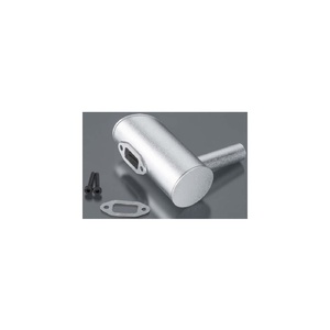 DLE Engine Muffler Right 2-Hole: DLE-40cc  40S32