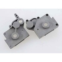 TRAXXAS 4191A: Gearbox Halves Gray Left & Right: Nitro Stampede New
