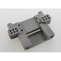 TRAXXAS 4192A: Rear Bulk-Head/Bulkhead Grey/Gray: Nitro Stampede New