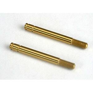 TRAXXAS 4261T: Hardened Steel, Titanium Nitride Coated Front Shock Shafts (29mm) (2)