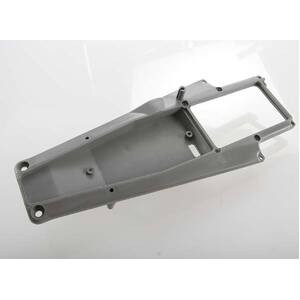 TRAXXAS 4431A: Upper chassis deck (grey), composite
