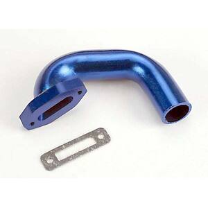 TRAXXAS 4487: Exhaust header, Perfect fit for N. 4-Tec®, N. Rustler®