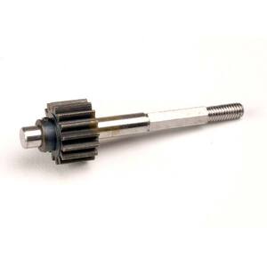 TRAXXAS 4493: Top drive gear (16-tooth)/ slipper shaft