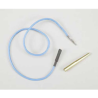 TRAXXAS 4581X: Glow Plug Lead Wire Blue Revo
