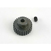 TRAXXAS 4728: Gear, pinion (28-tooth) (48-pitch)/ set screw 