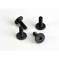 TRAXXAS 4859: Screws, 3x10mm flat-head machine (hex drive) (4)