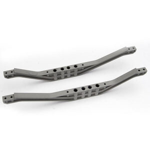 TRAXXAS 4923A: Chassis braces, lower (2) (grey)