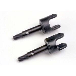 TRAXXAS 4953X: Stub axles (heavy duty) (2)