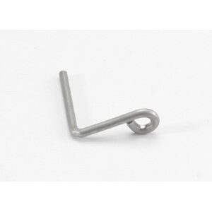 TRAXXAS 4961: Hanger, metal wire (for Resonator pipe in T-Maxx with long wheelbase)/ telemetry sensor wire hold-down clip
