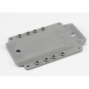 TRAXXAS 4969: Skidplate, transmission, nylon (grey) (for long wheelbase chassis)