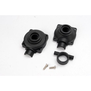 TRAXXAS 4980X: Diff Housings (ring side/ non-ring side) (1 each)/ Pinion Collar (1)