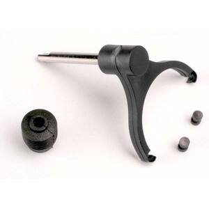 TRAXXAS 4989 Shift fork-shaft/ shift fork pads