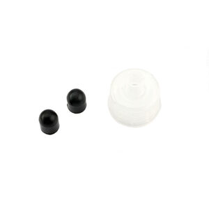 TRAXXAS 5001R: Rebuild kit, fuel filler bottle (includes bottle lid (1) and dispensing tube caps, rubber (2))