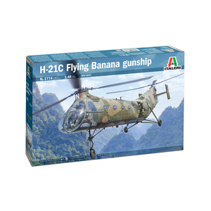 Italeri 2774S H-21C Flying Banana GunShip 1:48 Scale Model Kit