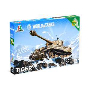 Italeri 34103 Tiger WoT Easy to Build 1:72 Scale Model Tank