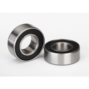TRAXXAS 5103A: Ball bearings, black rubber sealed (7x14x5mm) (2)