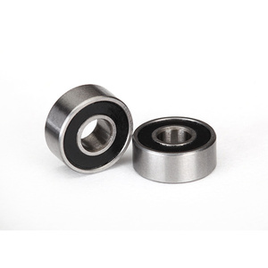 TRAXXAS 5104A: Ball bearings, black rubber sealed (4x10x4mm) (2pc)