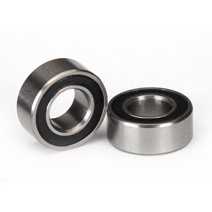 TRAXXAS 5115A Ball bearings, black rubber sealed (5x10x4mm) (2)