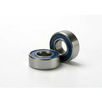 TRAXXAS 5116: Ball bearings, blue rubber sealed (5x11x4mm) (2)
