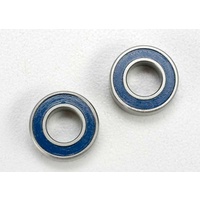 TRAXXAS 5117: Ball bearings, blue rubber sealed (6x12x4mm) (2)