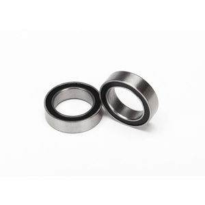 TRAXXAS 5119A: Ball bearings, black rubber sealed (10x15x4mm) (2)