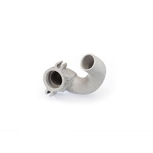 TRAXXAS 5140: Header, aluminum (T-Maxx®) (for rear exhaust engines only) (TRX 2.5, 2.5R, 3.3)