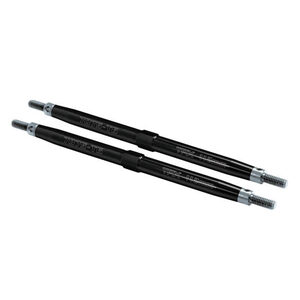 TRAXXAS 5141A: Toe links, T-Maxx®/E-Maxx (TUBES black-anodized, 7075-T6 aluminum, stronger than titanium)