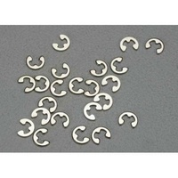 TRAXXAS 5150: E-Clips (24) (C-Clips) 1.5mm 1.5-mm
