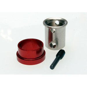 TRAXXAS 5162: Drive cups (1)/screw pin, M4/15 (1) sleeve (1) (steel CV center driveshafts)
