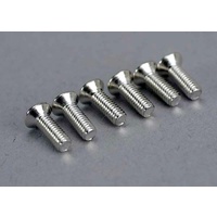 TRAXXAS 5169: Screws, 2.6x8mm Countersunk Machine (6)