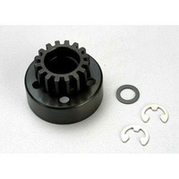 TRAXXAS 5215: Clutch Bell 15T 15-T/Tooth +Washer & 5mm E-Clip