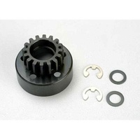 TRAXXAS 5216: Clutch Bell 16T 16-T/Tooth +Washer & 5mm E-Clip