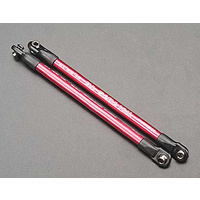 TRAXXAS 5318X: Aluminum Pushrod Red (2)