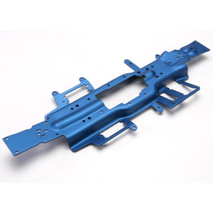 TRAXXAS 5322X Chassis, Revo® 3.3 (extended 30mm) (3mm 6061-T6 aluminum) (anodized blue)