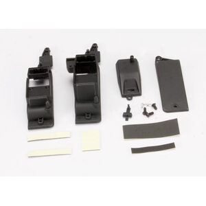 TRAXXAS 5324X: Box, receiver & battery (2)/ cover/ foam pad & adhesive/ charge jack plug (rubber)/ 4x8mm BCS (1)/ 4x12mm BCS (2)