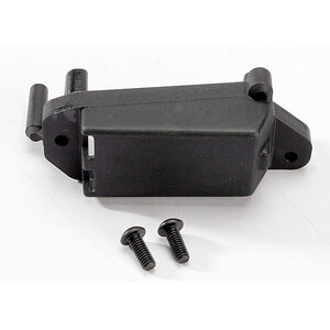 TRAXXAS 5325R: Servo mount, throttle/ 4x10mm BCS (2)