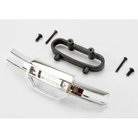TRAXXAS 5335A: Gloss Chrome Front Bumper & Mount
