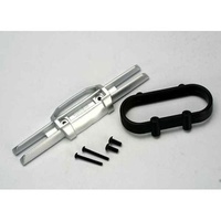 TRAXXAS 5336: Satin-Chrome Rear Bumper & Mount