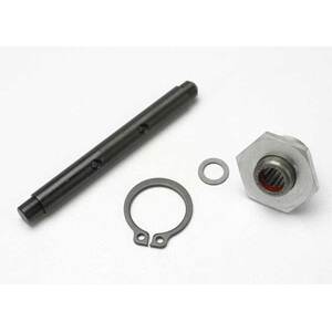 TRAXXAS 5393: Primary shaft/ 1st speed hub/ one-way bearing/ snap ring/ 5x8mm TW