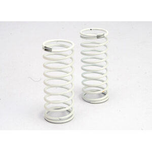 TRAXXAS 5431: Spring, shock (white) (GTR) (rear) (1.2 rate silver) (1 pair)