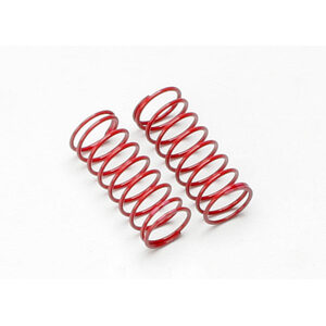 Traxxas 5433A: Spring, shock (red) (GTR) (1.4 rate double pink stripe)