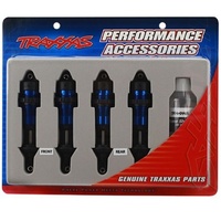 TRAXXAS 5460A: Aluminum GTR Shocks, Blue (4)