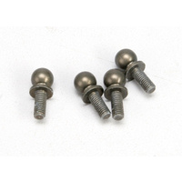 TRAXXAS 5529X: Ball studs, aluminum, hard-anodized, PTFE-coated (4)