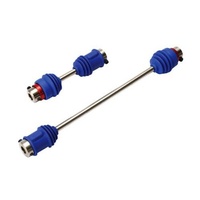TRAXXAS 5650R: Front and Rear Center Driveshafts/Drive-Shafts