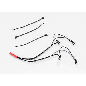 TRAXXAS 5689: LED lights, front harness (4 clear lights)