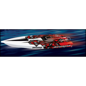 TRAXXAS Spartan | RC Boats | Brushless 36" (914mm) Race Boat with TQi #57076-4