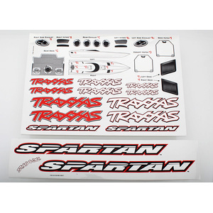Traxxas 5713: Decal Sheet, Spartan